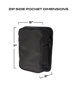 Zip Side Pocket